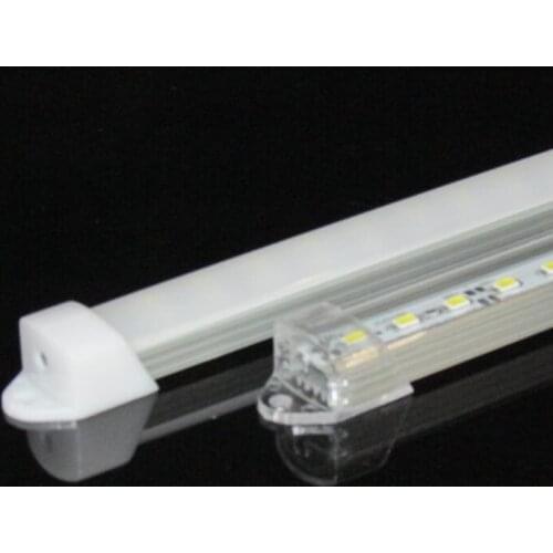 50cm Factory Wholesale 50CM DC 12VSMD 5630 5730 LED Hard Rigid LED Strip Bar Light with U Aluminium shell +pc cover