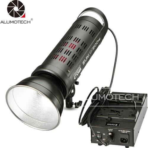 Fresnel 300W LED Light Sun Lighting Day Light With V-mount Fill Flash For Photogarphy Studio Camera Video Equipment
