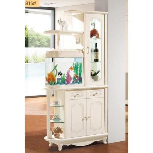Wine cabinet living room partition cabinet double-sided lockers European style aquarium porch cabinet
