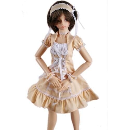 [wamami] 129# Yellow Dress/Suit 1/4 MSD DOD BJD Dollfie