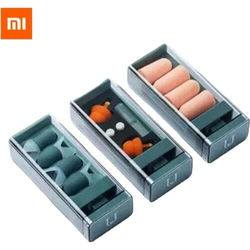 Youpin Earplugs for Sleep Noise Cancelling Sleeping Earplug Comfortable Reusable Rebound Ear Plugs Noise Filter 5pairs/set