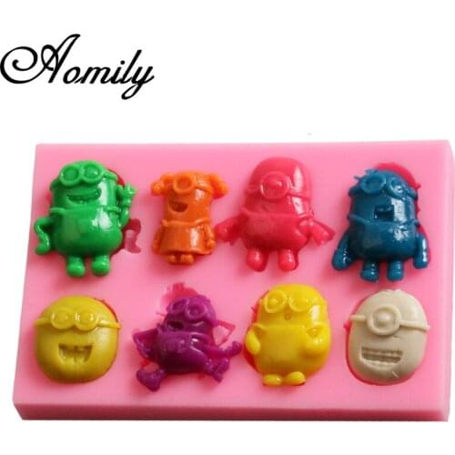 Aomily Toys Silicone Cake Molds Fondant Mold Chocolate Pastry Candy Jelly Mold Cake Decorating Tools Baking Tools for Cakes