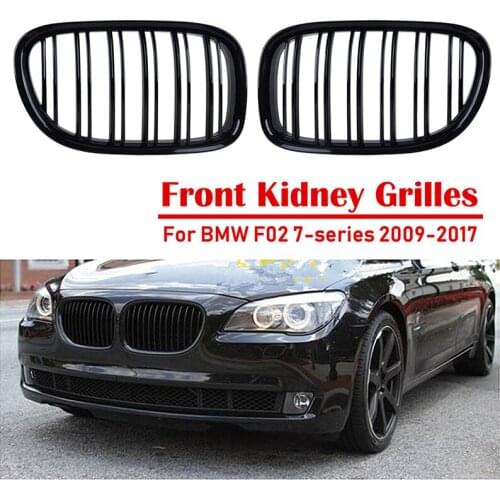 Car Kidney Grill Slat Black Sport Racing Grille Fit For BMW F01 F02 7-Series 730D 740D 750D 2009-2017,Car Accessories