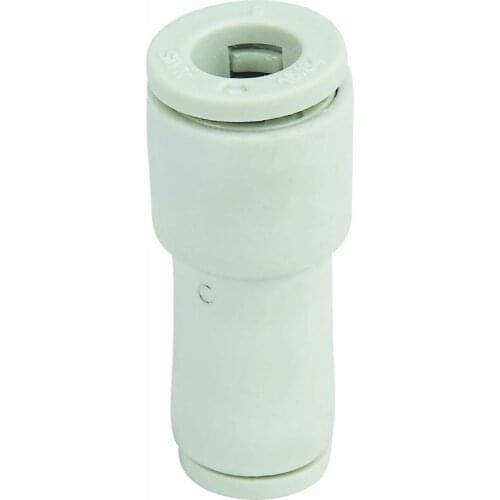 Free shipping Pneumatic fittings part Reducing Coupler connector for OD size 4mm PU hose/soft Nylon Hose components