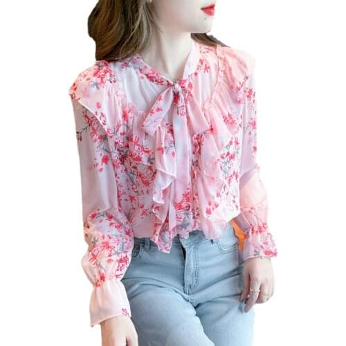 BunniesFairy Womens Chiffon Blouses