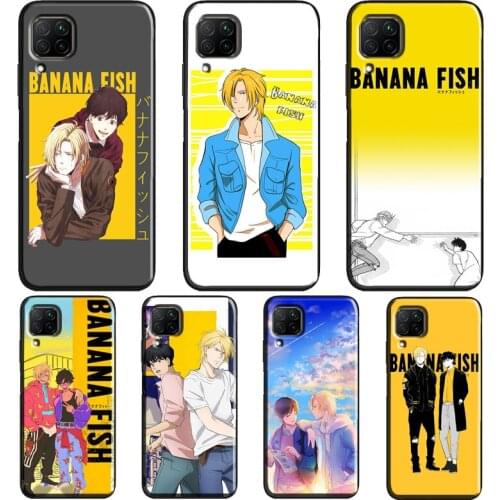 Banana Fish Anime Case For Huawei P30 Lite P20 P40 Pro Mate 20 P Smart 2021 2019 Nova 5T Honor 9X 8X 10i 8A