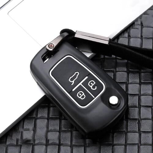 Zinc alloy+Silicone Filp Car Key Case Cover For Buick Chevrolet Cruze Aveo Opel Insignia Vauxhall Mokka Encore Astra J Zafira C
