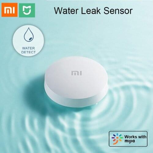 Newest Xiaomi Water Immersing Sensor Flood Water Leak Detector For Home Remote Alarm Security Soaking Sensor Work With Mijia APP