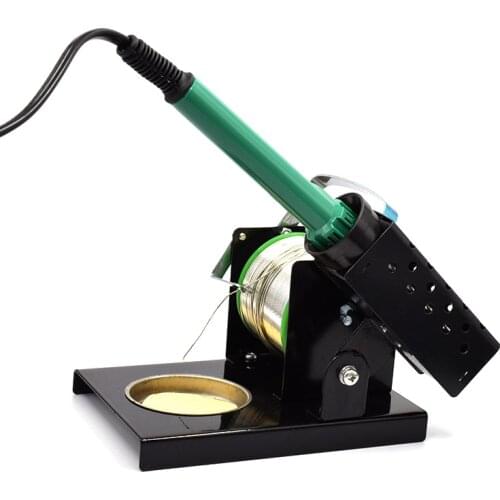 Electric Soldering Iron Stand Metal Support Station Soldering Iron Frame Holder High Temperature Resistance Generic Tin Rack