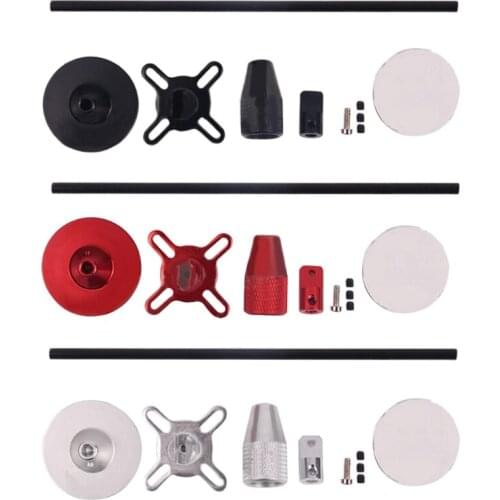 GPS Compass Folding Antenna Fixed Mount Bracket Holder for Dromo Black/Red/Silver Set