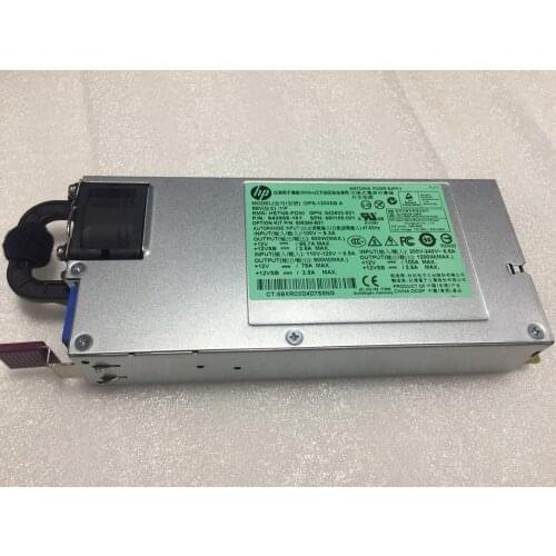 HP G8 1200W Platinum Power DPS-1200SB A 643933-001 660185-001