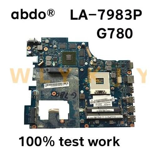 QIWG7 LA-7983P for Lenovo G780 notebook motherboard PGA989 HM77 DDR3 GPU GT630M GT635M 100% test work