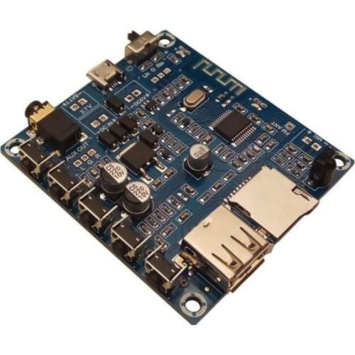 Multi-function Bluetooth audio receiver module + MP3 Decoding board Support Bluetooth +U disk +TF card player +FM radio