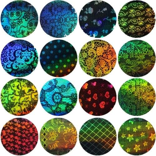 1LOT 4*20cm Holographic Starry Sky Nail Art Foils Laser Shinning Mixed Beauty Transfer Tips Sticker Craft DIY Nail Decorations