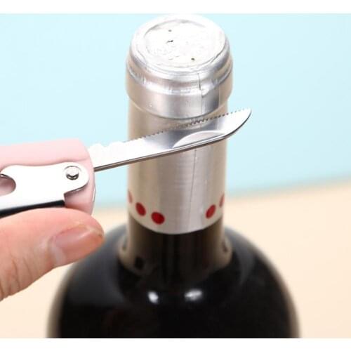 Outdoor Camping Bottle Opener Portable Multi-function Waterproof Stainless Steel All-purpose Beer Wine Corkscrew BBQ Picinc Tool