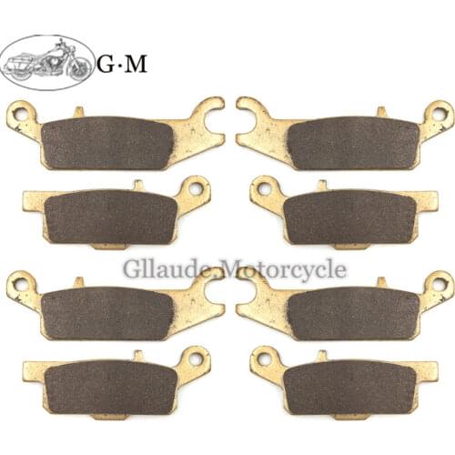 Motorcycle Front / Rear Brake Pads For YAMAHA ATV YFM 550 YFM550 Grizzly 2009-2013 YFM700 YFM 700 Grizzly 2007-2018
