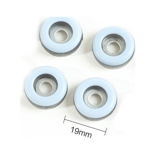 4 Pcs/lot 19mm Furniture Sliding Pad Self-tapping Style , Table And Chair Foot Mobile Corner Crash Floor Protection Pad
