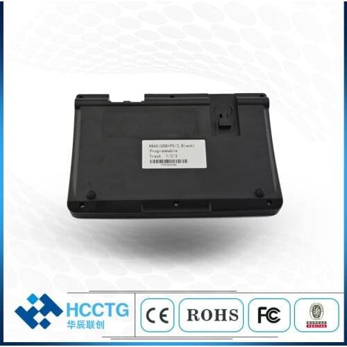 Custom Membrane Programmable POS Keyboard with Magnetic Card Reader/writer KB60M