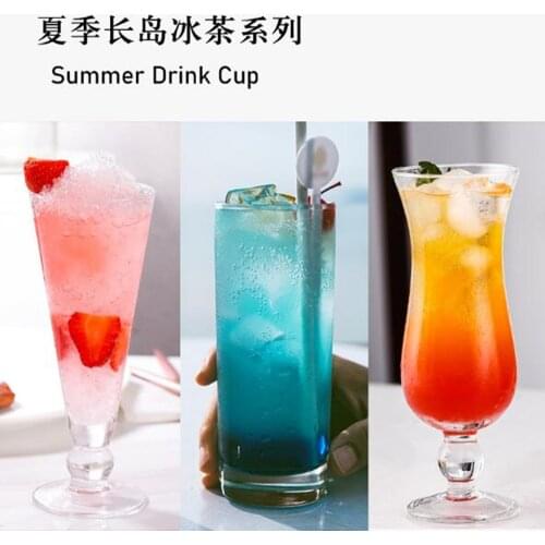 Popular 10 Types Acrylic Ice Cream Cup Sundae Cups Fruit Dessert Bowl Milkshake Cup Perfect for Parfait Fruit Salad or Pudding