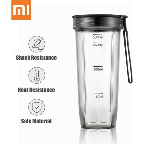 Xiaomi Youpin Pinlo Portable Drinking Cup Thicken Tritan Bottle 500ML Heat-Resistant Cooking Cup with Strap for Exercise Running