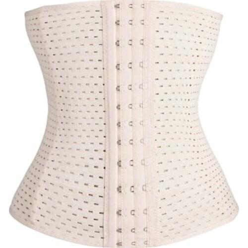 AECU Body Shaper Waist Trainer Belt Steel Boned Corset Women Postpartum Belly Slimming Belt Modeling Strap Shapewear