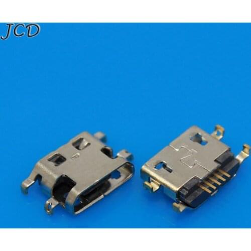 JCD 10-100pcs/lot Mini Micro USB jack socket connector for Lenovo A708t S890 / for HuaWei G7 G7-TL00