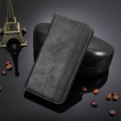Retro Slim Leather Flip Cover For PPO Reno 5G Case Wallet Card Stand Magnetic Book Cover For OPPO Reno 10x Zoom Phone Cases
