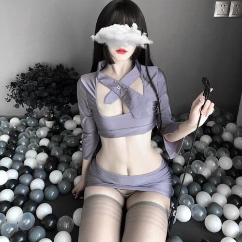 Secretary Teacher Cosplay Sexy Erotic Set Lingerie Role Play Uniform Porn Costumes Suit Hot Perspective Entice For Women