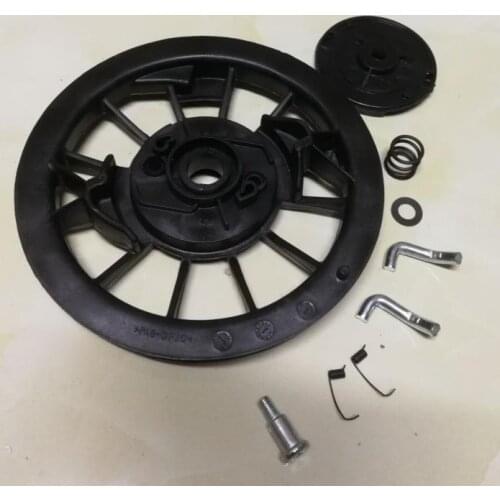 GX390 STARTER PAWL KIT STEEL BAR RATCHET FOR HONDA GX340 GX420 GX440 FRICTION PLATE SPRING RING RETAINER WASHER&PIN PULLEY