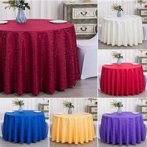 TIDYHOUSE Jacquard Tablecloths On The Table
