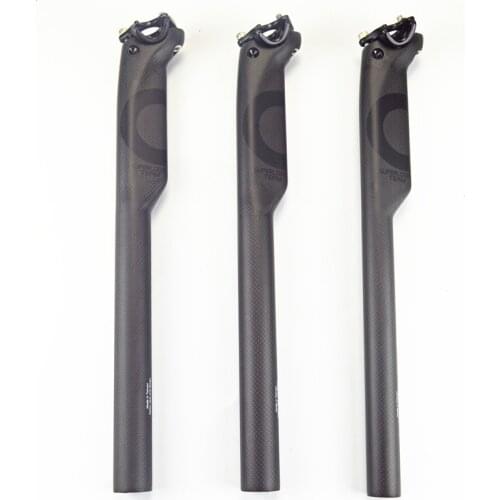 Superlogic carbon fiber bicycle rod tube seatpost bike parts 31.6 400 3k matte finish Reduce drag seat post
