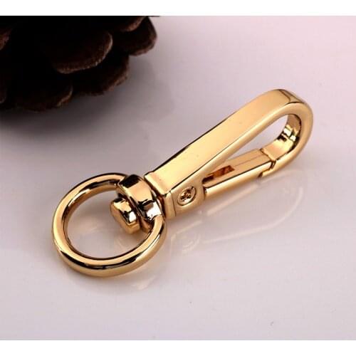 Gold Color Bag Buckle Clasp Lobster Clip Handbag Hook Bag Strap Clasp for DIY Bag Accessories Keychain Dog Buckle Parts