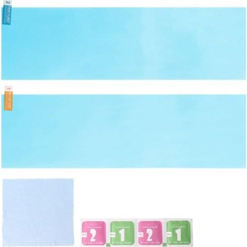 29.5cmx 9cm Universal Car Rearview Mirror Film Blu-ray Film Anti-glare Film