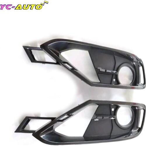 Car Front Bumper Fog Light Grill Fog Light Open Vent Grille Intake Cover For BMW F30 F31 2012-2015 51117300739 51117300740