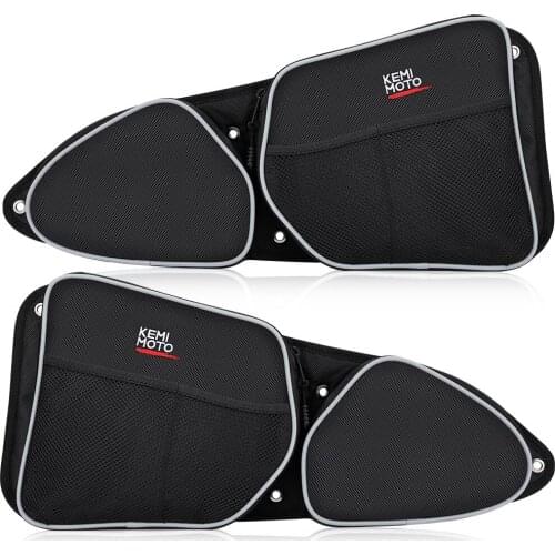 For Polaris RZR XP 1000 900 Door Bag UTV Storage Bag + Side Storage Cab Pack Holder Door Bag Knee Protection 2014-2017