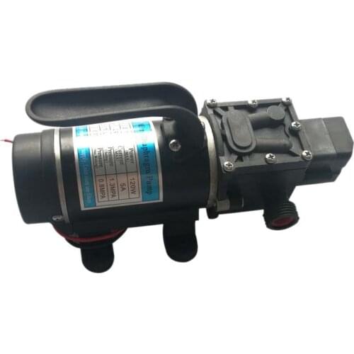 Electric 12V 120W 130Psi 10L / Min Water Film High Pressure Self-Priming Pump Automatic Switch Return Pump For Garden