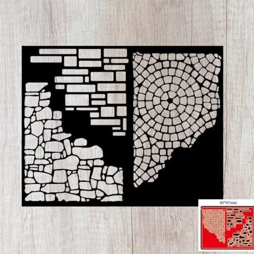 YYSD Geometric Metal Cutting Dies Stencil DIY Scrapbooking Album Paper Card Template Mold Embossing Decoration