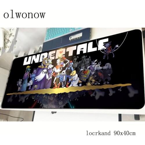 Undertale mousepad 90x40cm cheapest gaming mouse pad gamer mat HD print game computer desk padmouse keyboard large play mats