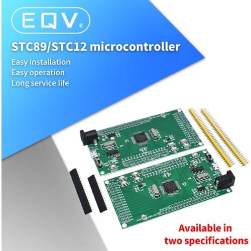 STC89C52 STC12C5A60S2 microcontroller minimum system board 51 Development board LCD1602/LCD12864 interface