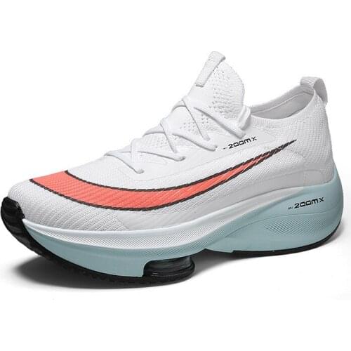 2021 Spring And Autumn Mens Shoes Air Cushion Sports Running Shoes Lightweight Couple Casual Shoes Breathable Travel Shoes Men