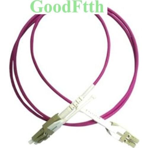Fiber Patch Cord Jumper LC-LC OM4 Duplex Uniboot with Pulling Tab Rod GoodFtth 20-100m 10pcs/lot