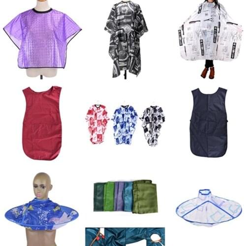 Professional Cutting Hair Waterproof Salon Barber Gown Cape Hairdressing Hairdresser Capes for Adult Hair Styling Accessory