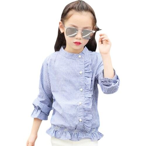 Школьные блузки для девочек QiGuJin China At AliExpress