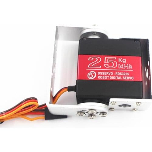 RDS3225 25kg metal gear digital robot servo Dc 4.8-6.8v large torque 180 ° / 270 ° arduino servo for Robotic DIY RC drone