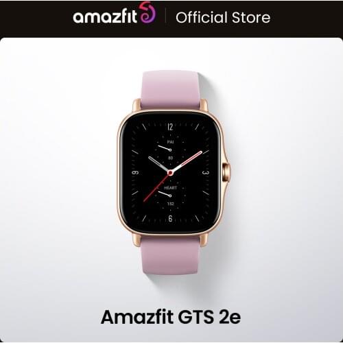 New Original Global Amazfit GTS 2e Smartwatch 24 Days Battery Life 5 ATM Smart Watch 24H Heart Rate for Android iOS Phone
