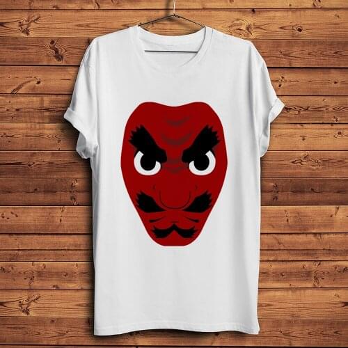 Urokodaki Sakonji Master Tengu Mask Funny Anime t shirt Men Homme White Casual Tshirt Unisex Demon Slayer Streetwear Tee