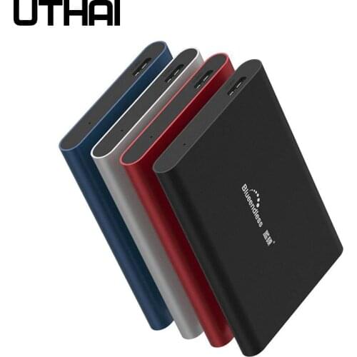 UTHAI T42 2.5 Inch USB 3.0 Interface / 5 Gbps High-Speed Transmission Mobile Hard Disk 250G 500G 1TB 2TB External Hard Drive