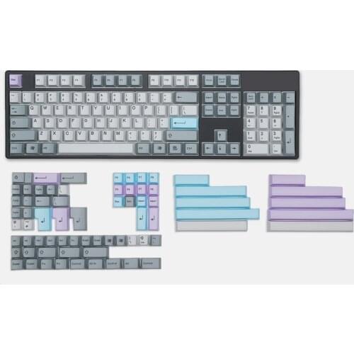 WINMIX Cherry Profile Keycap Retro PBT Dye Sublimation Keycap Set Compatible With Most Mechanical Keyboard