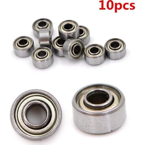 10pcs/Lot 3*8*4mm Small 693ZZ Miniature Ball Bearings Double Shielded Miniature Metal Steel Bearing