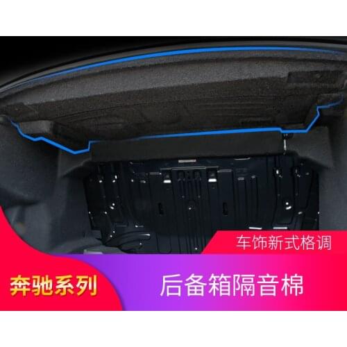 2021 Suitable For Benz Mercedes E-class Interior Retrofitting E300l C200l C260l A200l Trunk Heat Board，Boot Sound Insulation Co